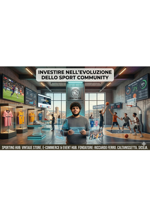 Cercasi Socio Finanziatore per Store & E-commerce di Maglie Sportive moderne e vintage,